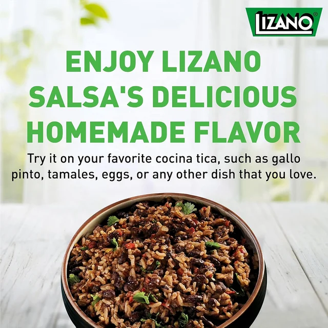 Lizano vegetable-and-spice recipe shown on the product artwork